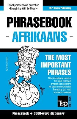 English-Afrikaans phrasebook and 3000-word topical vocabulary Paperback T&p Books Publishing Ltd