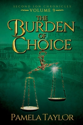 Paperback of The Burden of Choice by Black Rose Writing featuring a cover with abstract artwork and title text.