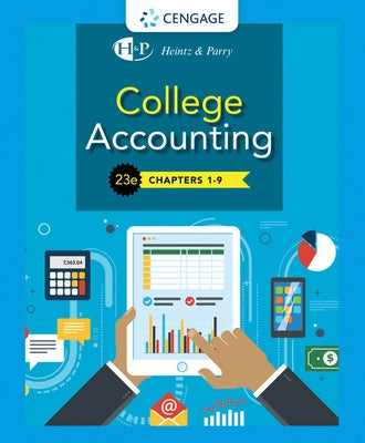 College Accounting, Chapters 1- 9 Paperback South Western Educational Publishing