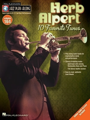 Herb Alpert: Jazz Play-Along Volume 164 by Alpert, Herb