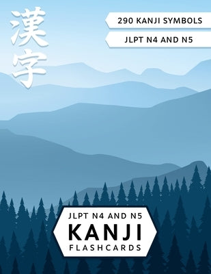 JLPT N4 and N5 Kanji Flash Cards: Learn Japanese Kanji with Cut-out Flash Cards by Lingvo, Lilas