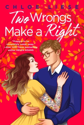 Paperback book titled "Two Wrongs Make a Right" by Berkley Books, with a colorful cover featuring abstract artwork.