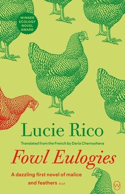 Paperback of "Fowl Eulogies" by World Editions featuring bird-themed illustrations on the cover.
