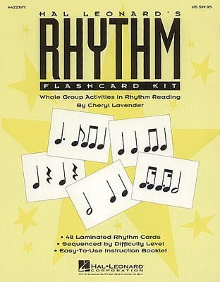 Hal Leonard's Rhythm Flashcard Kit by Lavender, Cheryl