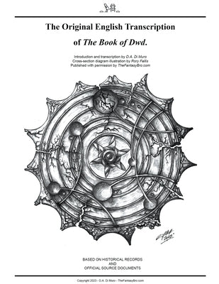 The Original English Transcription of The Book of Dwd. Paperback Fantasy Bro