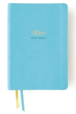 Niv, Women's Devotional Bible (by Women, for Women), Large Print, Leathersoft, Teal, Comfort Print by Zondervan