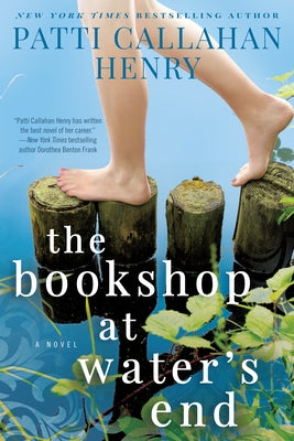 Paperback copy of "The Bookshop at Water's End" by Berkley Books, showing the book cover with title and author details.