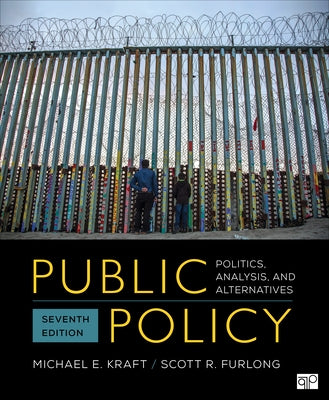 Paperback of Public Policy: Politics, Analysis, and Alternatives by CQ Press, showing the book cover with title and author details.