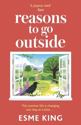 Paperback novel "Reasons to Go Outside" by Hodder & Stoughton featuring a heartwarming story of friendship and bravery.