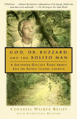 Cover of "God, Dr. Buzzard, and the Bolito Man" by Anchor Books, showing the book's colorful illustrated cover.