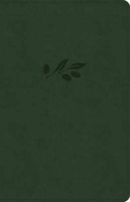 CSB Thinline Bible, Olive Leathertouch Bible Holman Bibles