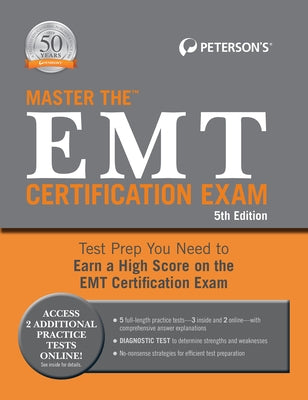 Master the EMT Certification Exam by Peterson's