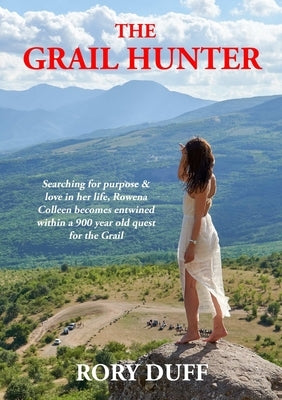 Paperback of The Grail Hunter by Lulu Press featuring the book cover with title and author details.