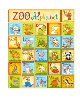 Color The Alphabet: A Children's Coloring Book of Fun Alphabet Letters for Ages 3 Years Old and up by Harrison, Rodney