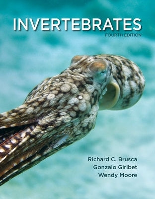 Paperback book on invertebrates by Sinauer Associates imprint of Oxford University, showing the cover with scientific illustrations.