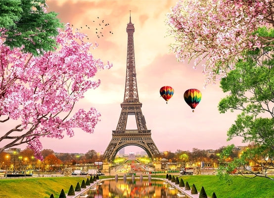 Brain Tree - Paris 1000 Pieces Jigsaw Puzzle for Adults: With Droplet Technology for Anti Glare & Soft Touch Other Brain Tree Games