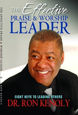 Paperback book titled "The Effective Praise & Worship Leader" by Parsons Publishing House, featuring a cover with a worship scene.