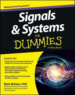 Signals & Systems for Dummies Paperback For Dummies