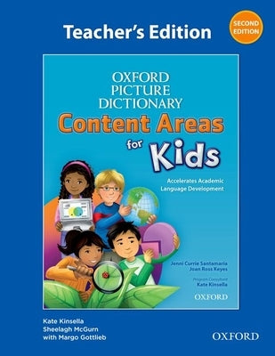 Oxford Picture Dictionary Content Area for Kids Teacher's Edition Paperback Oxford University Press, USA