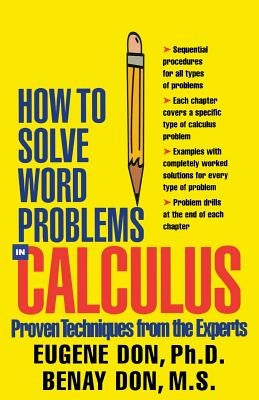 Paperback book titled "How to Solve Word Problems in Calculus" by McGraw-Hill Companies, featuring a cover with mathematical illustrations.