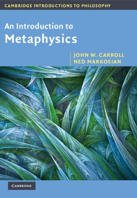 Paperback of An Introduction to Metaphysics by Cambridge University Press, showing the book cover with title and publisher logo.