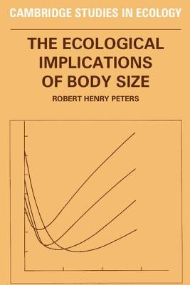 Paperback book titled "The Ecological Implications of Body Size" by Cambridge University Press, showing the cover design.