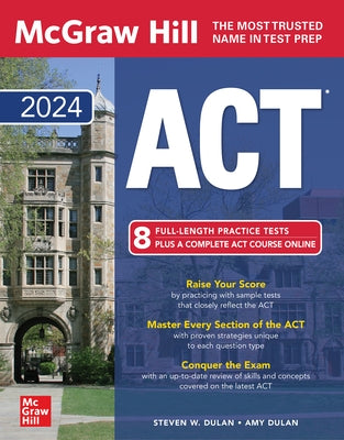 McGraw Hill ACT 2024 by Dulan, Steven