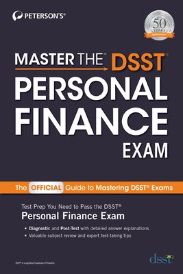 Master the Dsst Personal Finance Exam by Peterson's