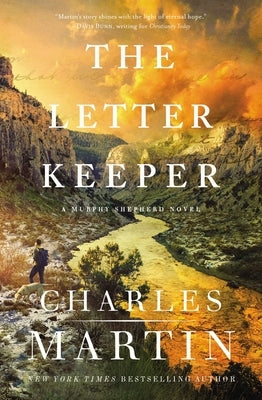 Paperback book titled The Letter Keeper by Thomas Nelson, featuring a close-up of the front cover with elegant design elements.