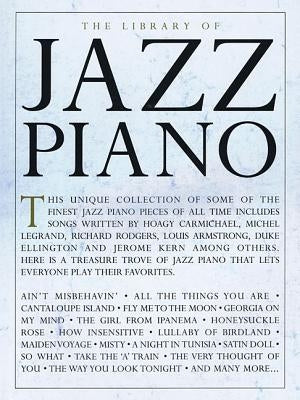 The Library of Jazz Piano by Hal Leonard Corp