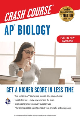 Ap(r) Biology Crash Course, Book + Online: Get a Higher Score in Less Time by D'Alessio, Michael