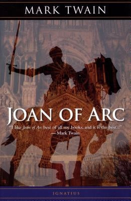 Paperback book titled "Joan of Arc" by Ignatius Press, showing the front cover with artwork and title.