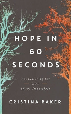 Hope in 60 Seconds: Encountering the God of the Impossible by Baker, Cristina