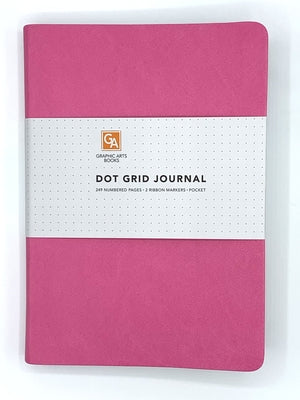 Dot Grid Journal - Tourmaline Imitation Leather Graphic Arts Books