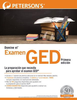 Domine El Examen del Ged(r), Primera Edición: (Master The(tm) Ged(r) Test, 1st Edition, in Spanish) by Peterson's