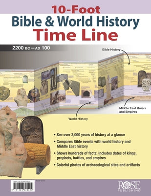 10-Foot Bible & World History Time Line by Rose Publishing