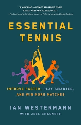 Paperback book titled "Essential Tennis" by St. Martin's Griffin, featuring a cover with tennis-themed design and text.