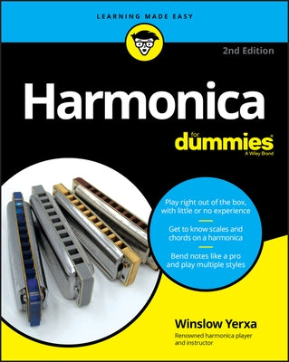 Harmonica for Dummies by Yerxa, Winslow