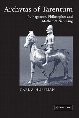 Paperback book titled "Archytas of Tarentum," a Pythagorean philosopher and mathematician, published by Cambridge University Press.