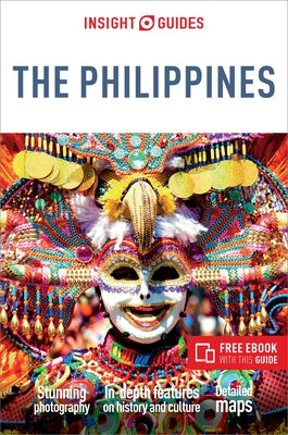 Insight Guides Philippines travel guide paperback with cover image showing scenic island landscape and tropical scenery.