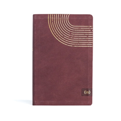 CSB (In)Courage Devotional Bible, Bordeaux Leathertouch by (in)Courage