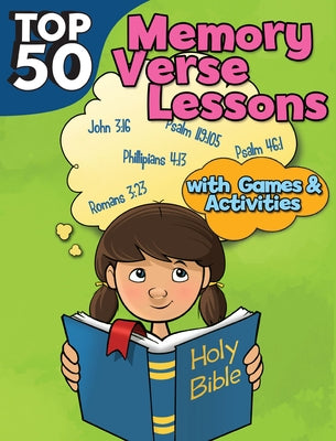 Top 50 Memory Verses with Games and Activities Paperback Rosekidz