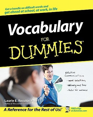 Vocabulary for Dummies by Rozakis, Laurie E.