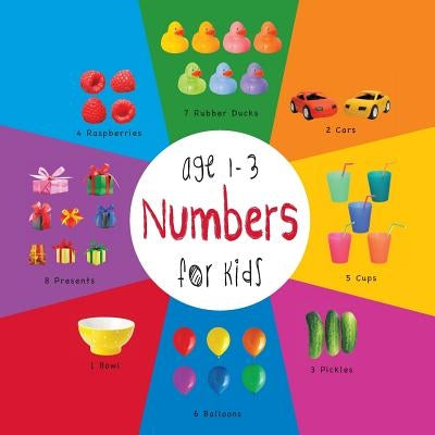 Numbers for Kids age 1-3 (Engage Early Readers): Children's Learning Books) Paperback Engage Books
