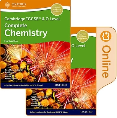 Cambridge Igcseâ(r) & O Level Complete Chemistry Print and Enhanced Online Student Book Pack Fourth Edition by Gallagher, Rosemarie