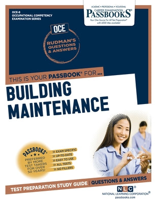 Building Maintenance (Oce-8): Passbooks Study Guide Volume 8 by National Learning Corporation