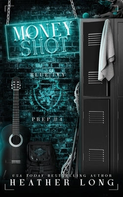 Paperback "Money Shot" by Heather Long, featuring the book cover with bold title and author name on a white background.