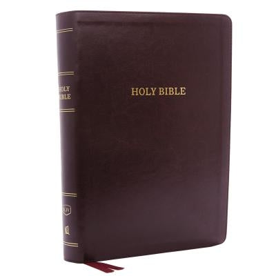 KJV, Deluxe Reference Bible, Super Giant Print, Imitation Leather, Burgundy, Indexed, Red Letter Edition by Thomas Nelson