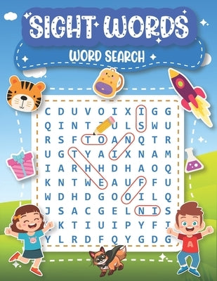 Sight Words Word Search: for Kids High Frequency - 100 Word Search Puzzles for Kids - Large Size "8.5x11" by Press, Mahdi Sissi