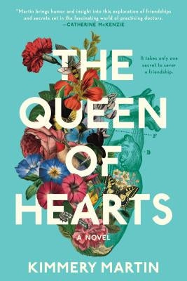 Paperback of The Queen of Hearts novel by Berkley Books, showing the book cover with colorful artwork and title text.